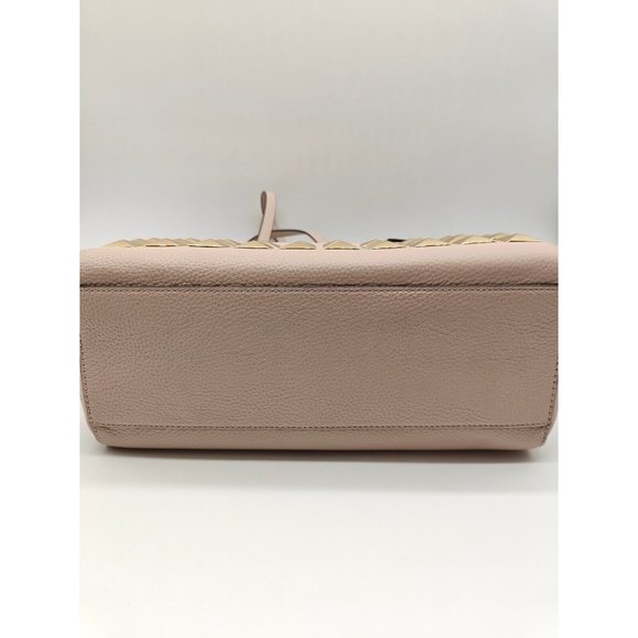 MICHAEL KORS Sinclair East West large studs leather medium tote bag - PINK - Picture 10 of 14